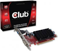 Club3d Radeon HD 5450 (CGAX-5452BLI)